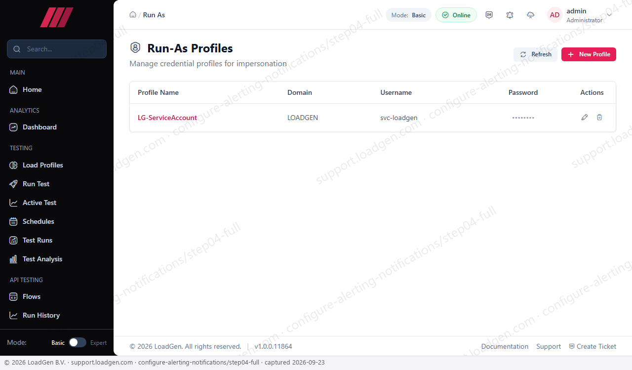 Configure alerting and notifications - step 4