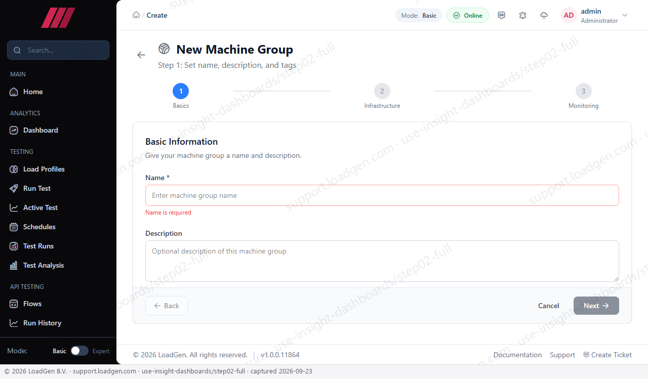 Use the Insight dashboard and machine groups - step 2